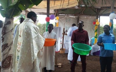 Bishop taking lead at fundraising ceremony