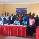 Bishop Hiiboro and the participants
