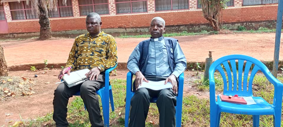 Fr. Domnic Sasa and Fr. Chalrles Mbikoyo