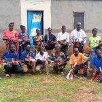 Farmers from Ezo, Yangiri and Ringasi are happy after receiving tools