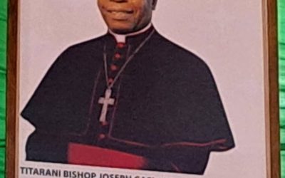 Official Portrait of Bishop Joseph Gasi