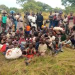 Picture of Women’s and their children’s living under trees in the bush in Nagero County